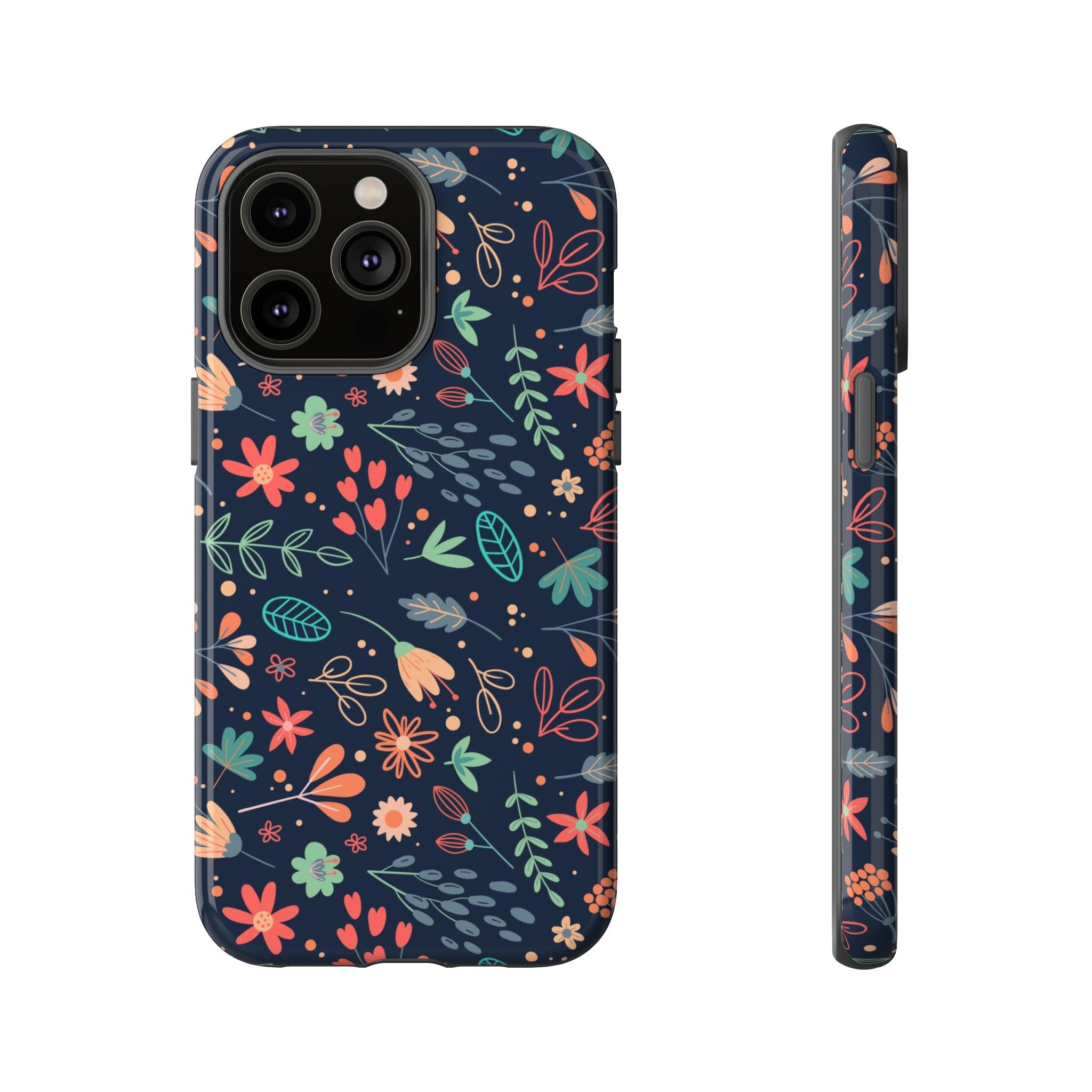 Floral Navy