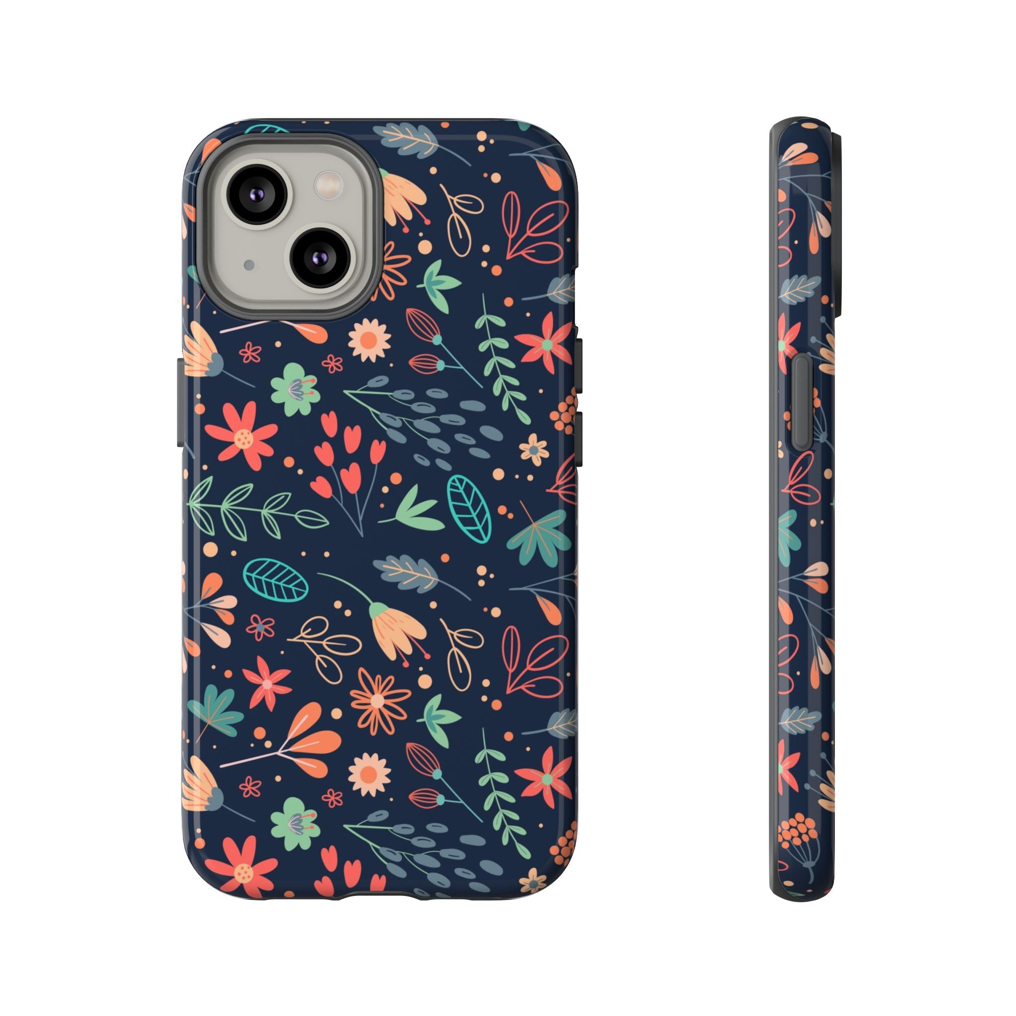 Floral Navy