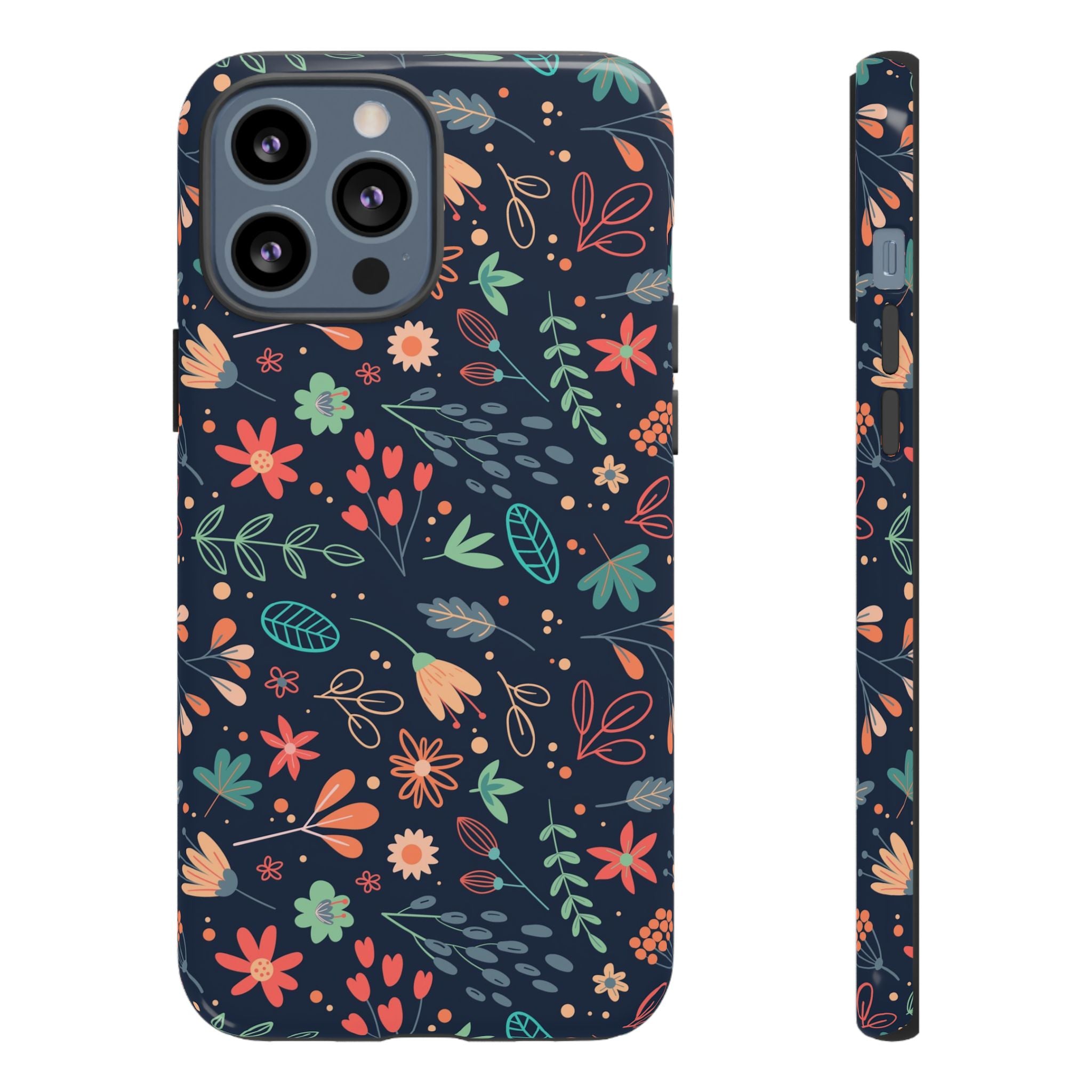 Floral Navy