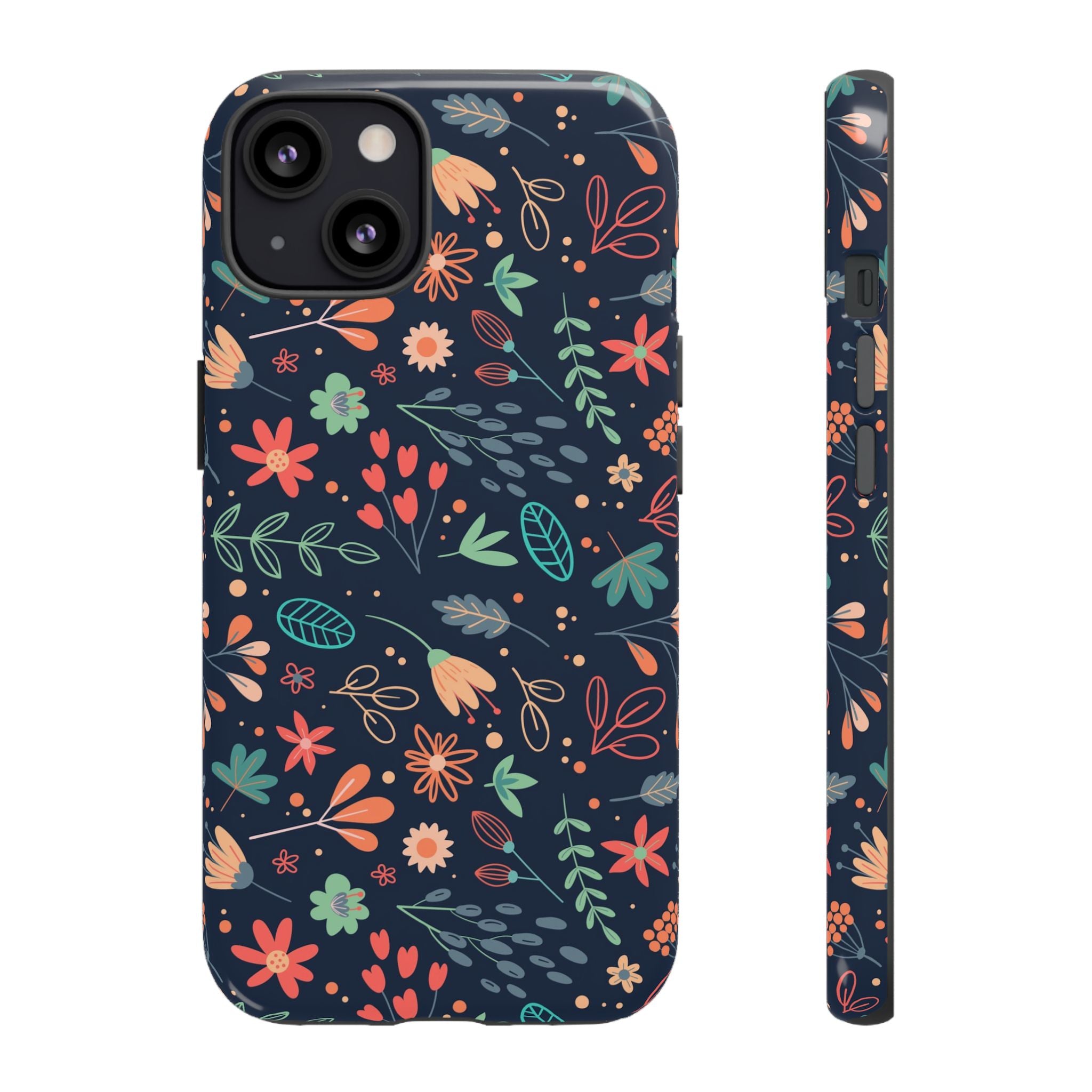 Floral Navy