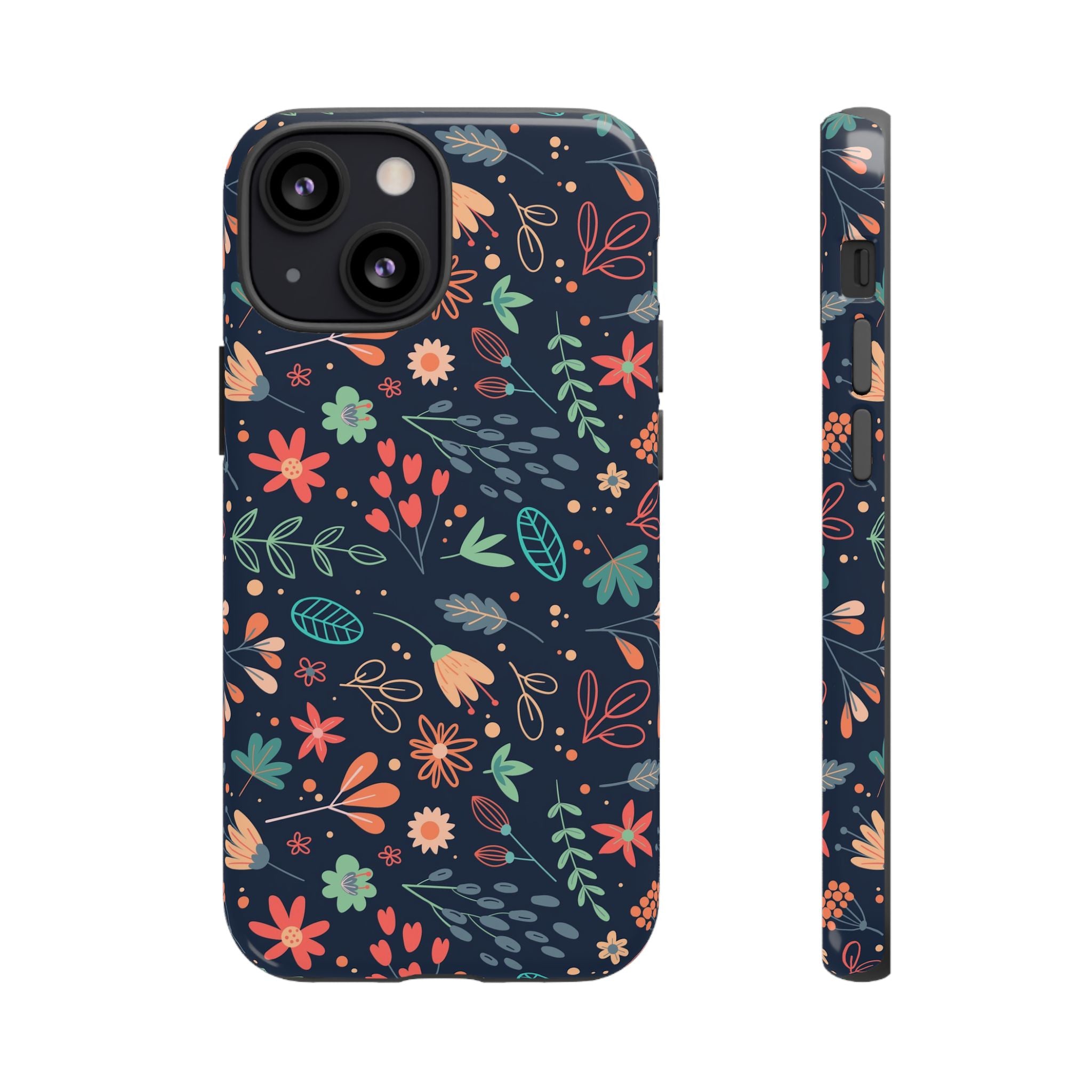 Floral Navy
