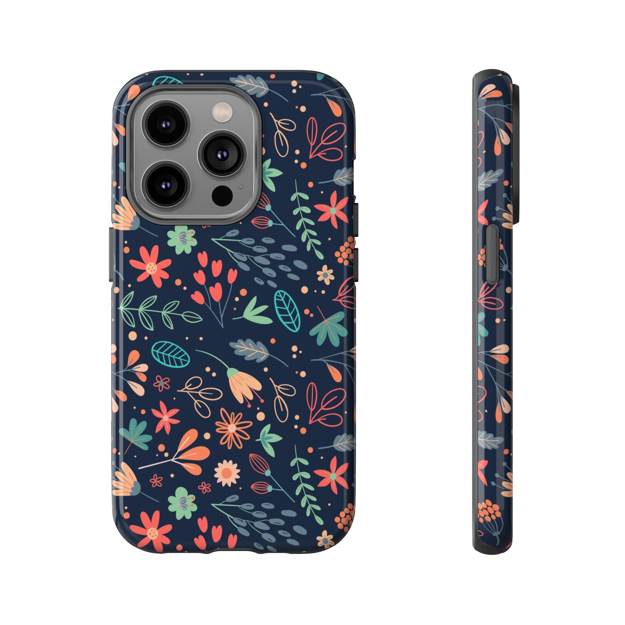 Floral Navy