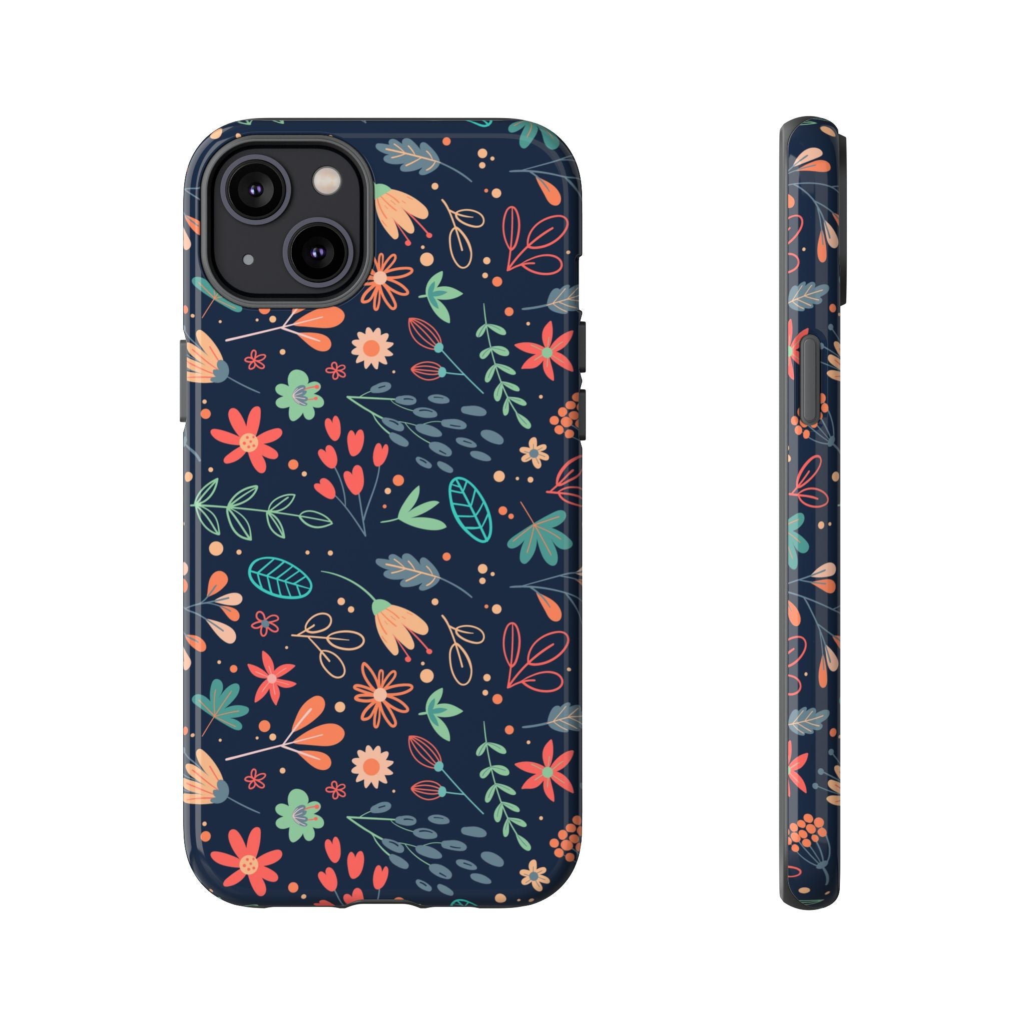 Floral Navy