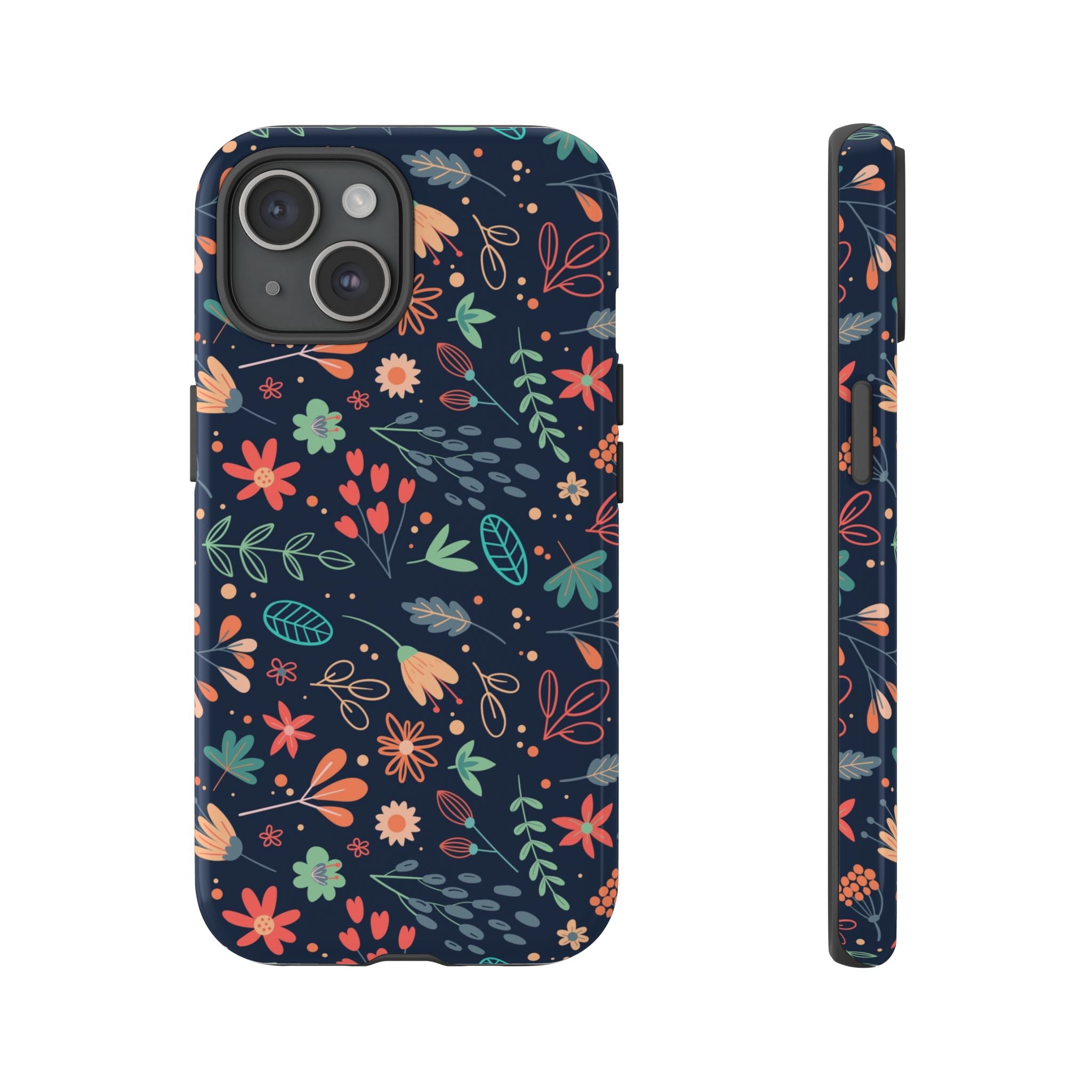 Floral Navy
