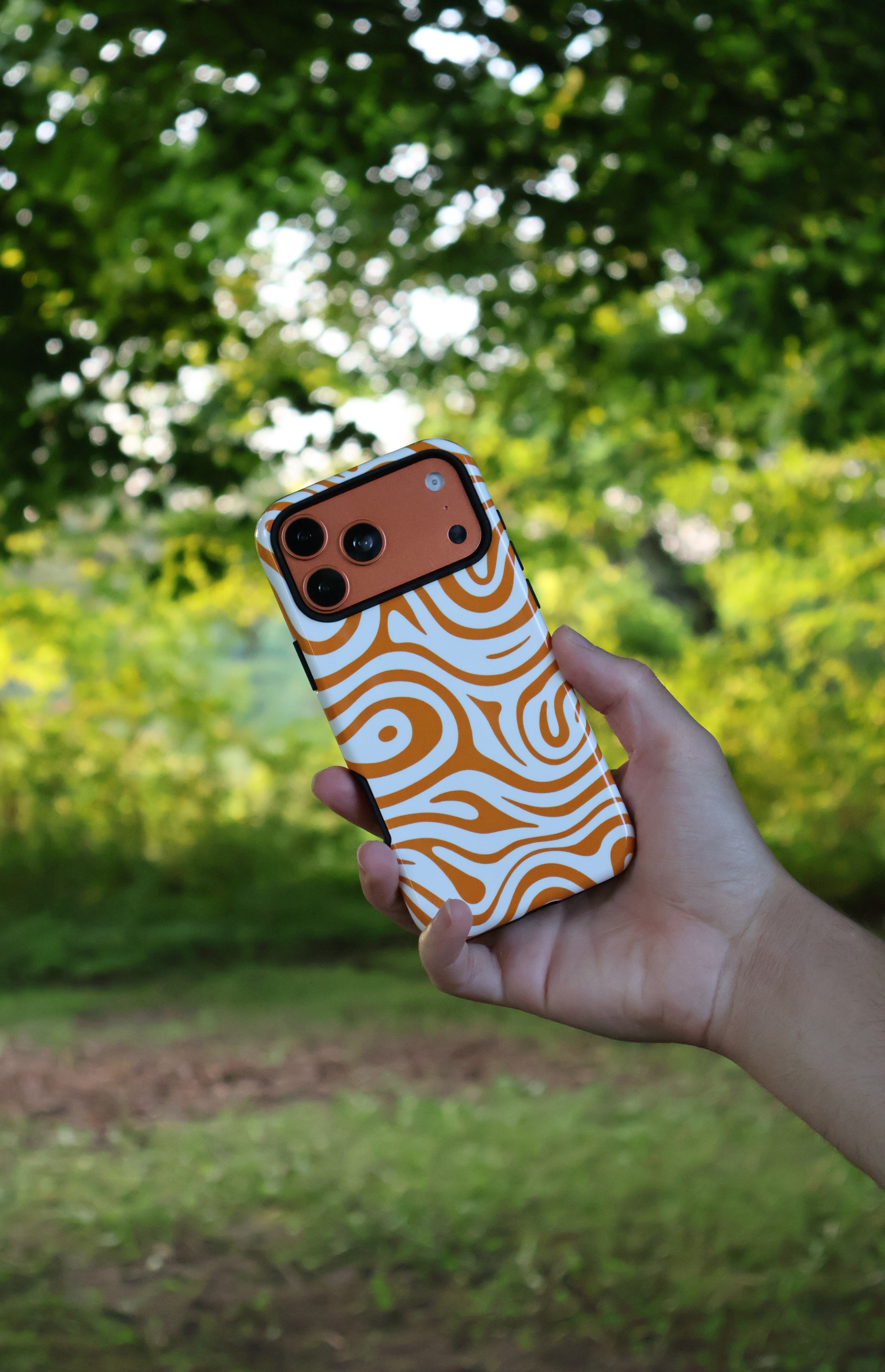 Orange Swirl