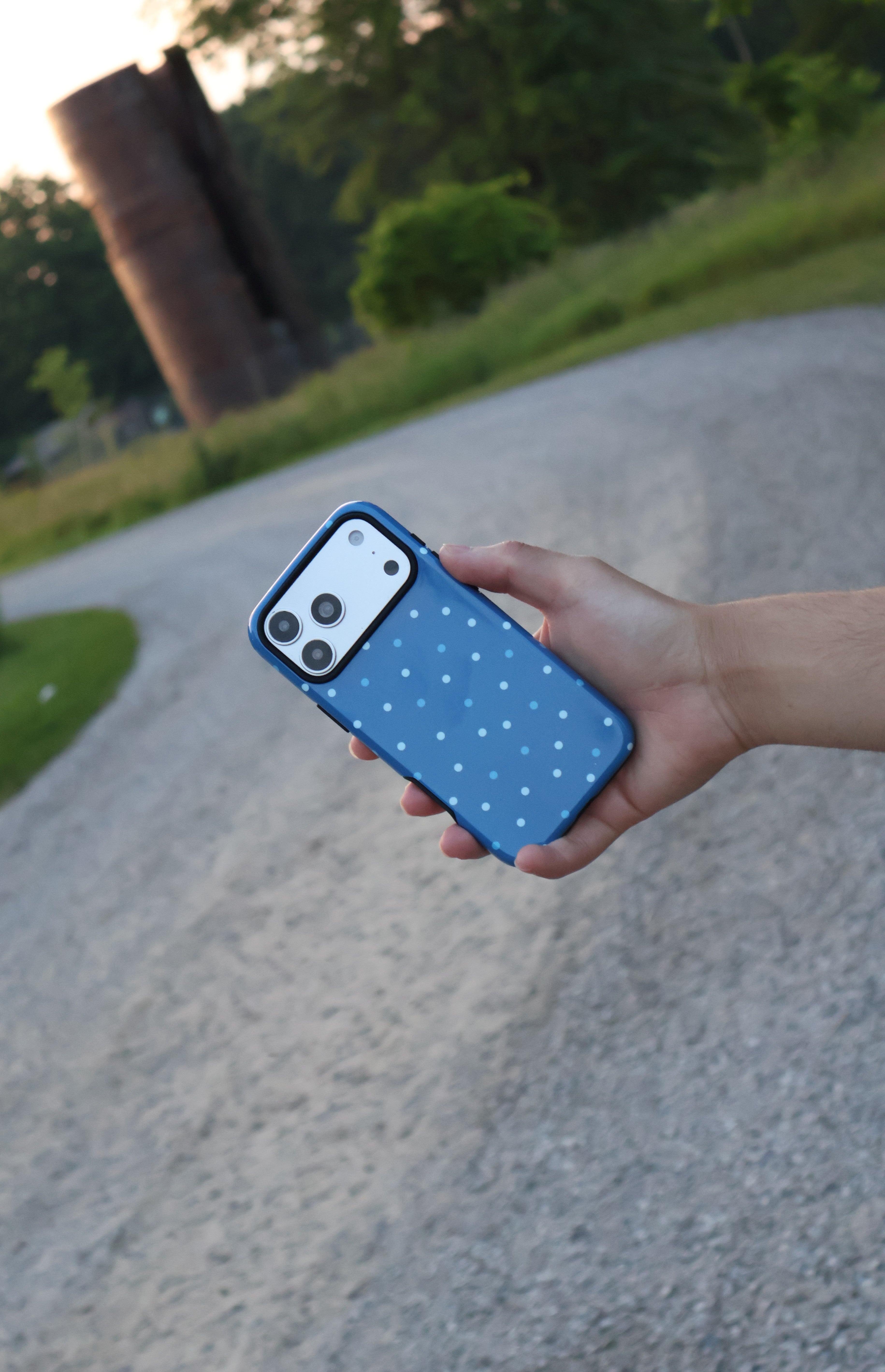 Blue Polka Dot