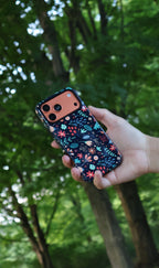 Floral Navy