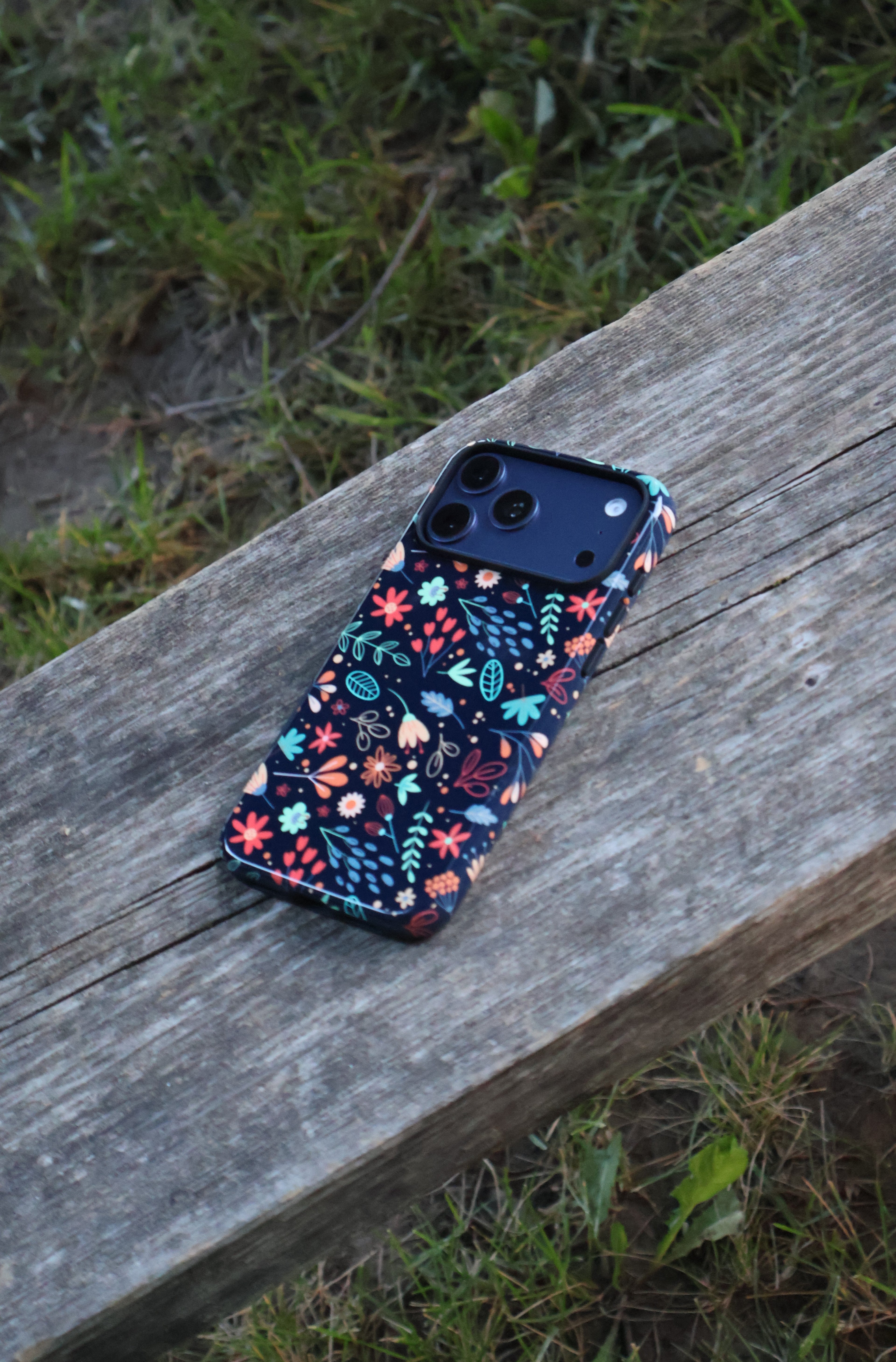 Floral Navy