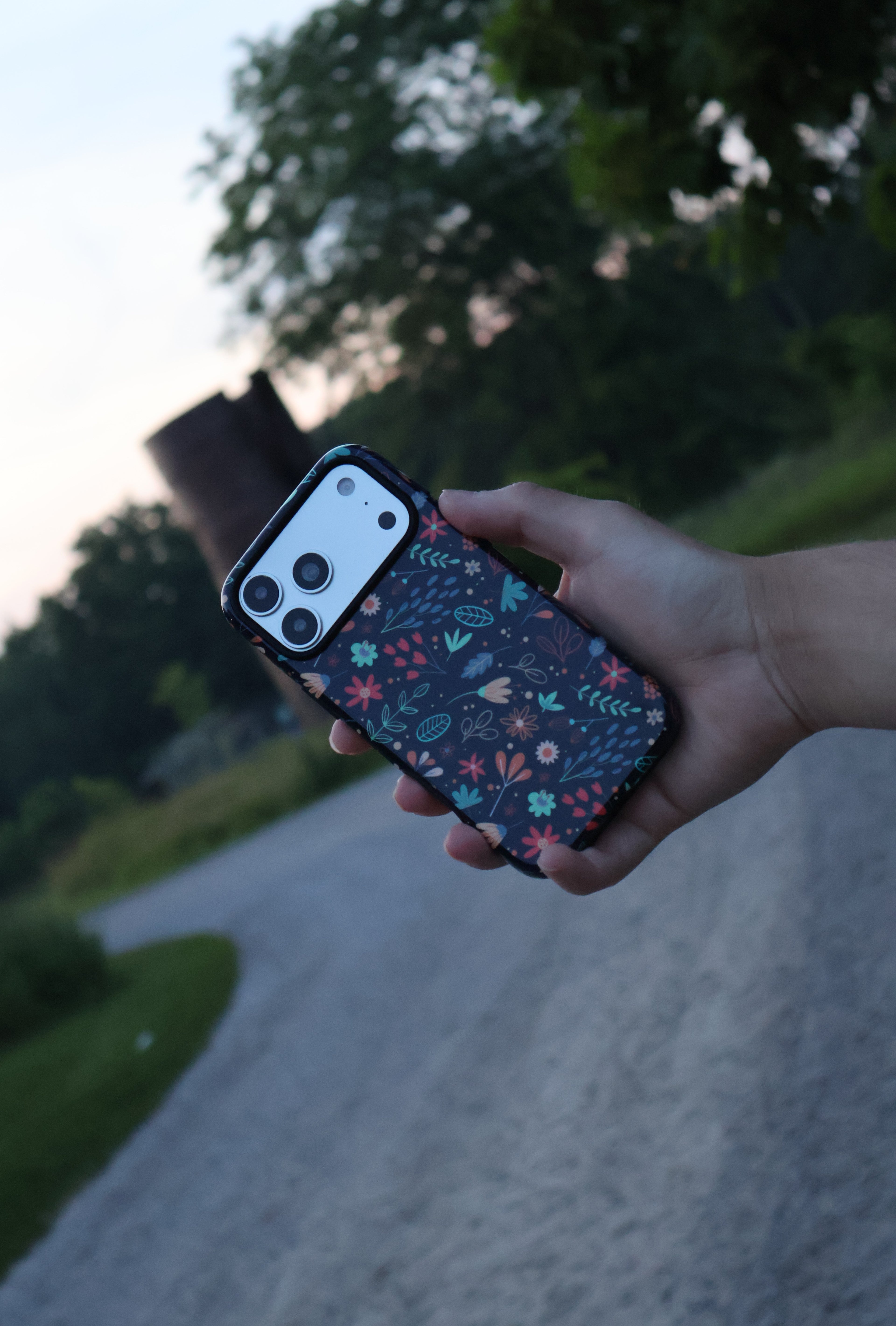 Floral Navy